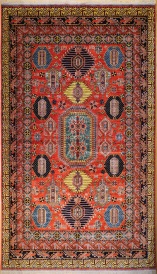 R8307 Oriental Handmade Kazak Carpets