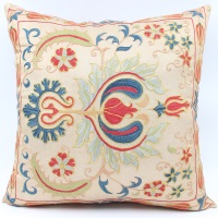 Silk Suzani Pillow Covers