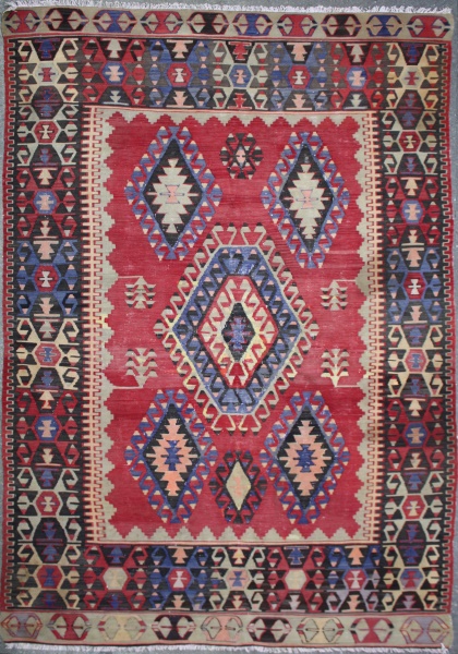 R6960 Anatolian Cal Kilim