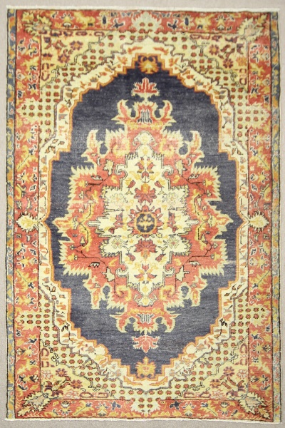 R7652 Antique Turkish Kula Carpet