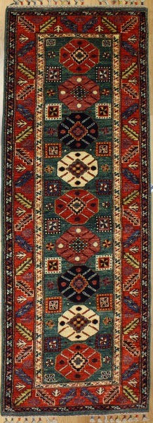 R8283 Beautiful Decorative Kazak Carpet Runner