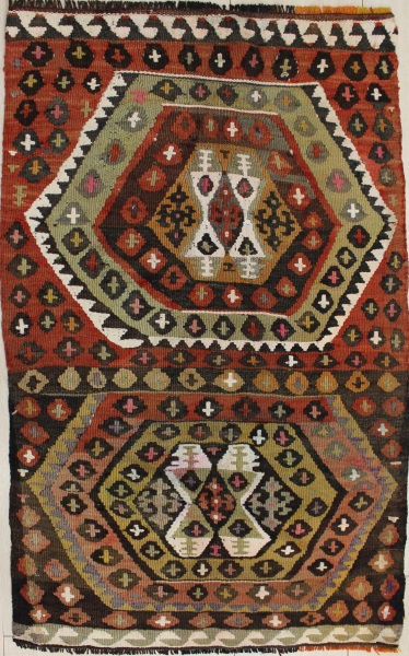 R6272 Flat Weave Kilim Rugs