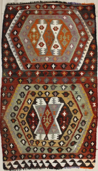 R6273 Flat Weave Turkish Kilim Rugs