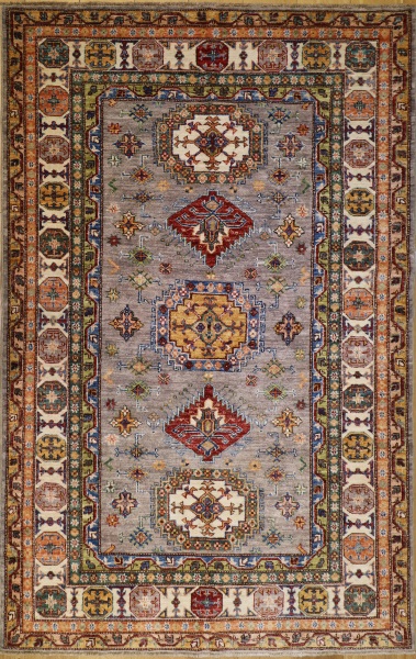 R7294 Handmade Kazak Carpet