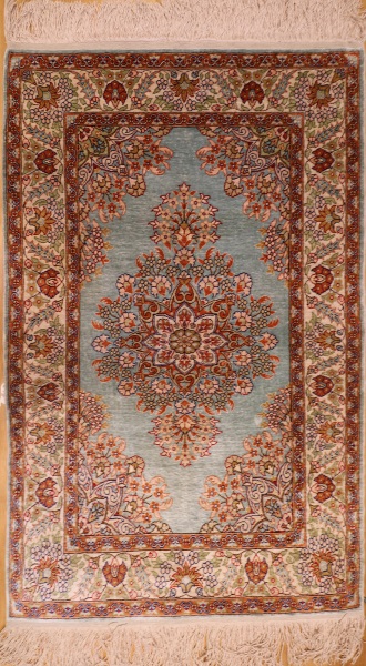 R6665 Hereke Turkish Silk Rug