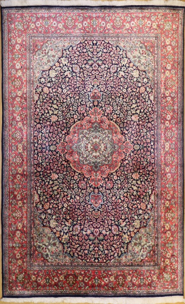 R4103 Indian Silk Kashmir Carpet