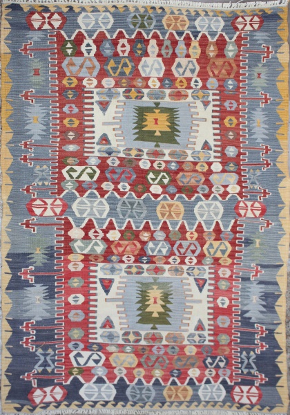 R6076 Kilim Rug London