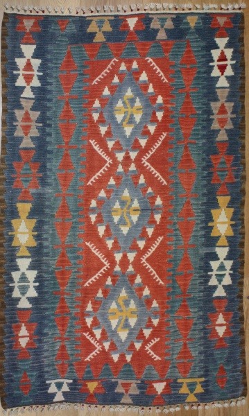 R8243 New Turkish Kilim Rug