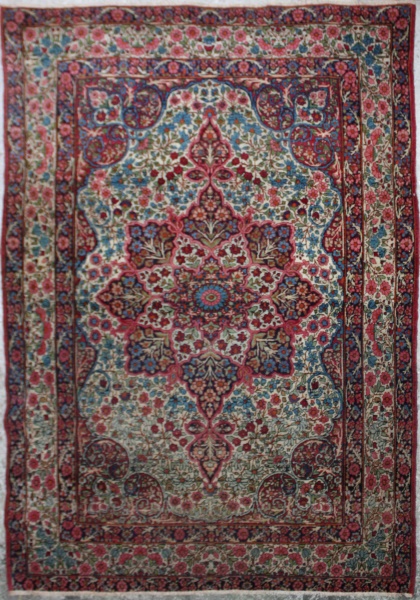 R6044 Persian Kerman Rug