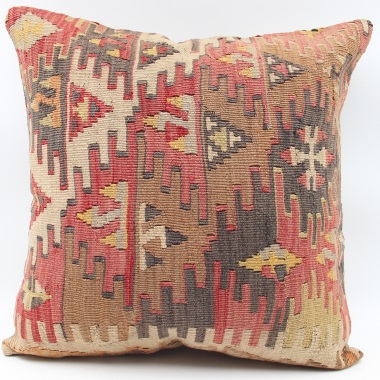 L580 Traditional Turkish Kilim Cushion Cover