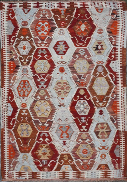 R5589 Turkish Barak Kilim Rugs