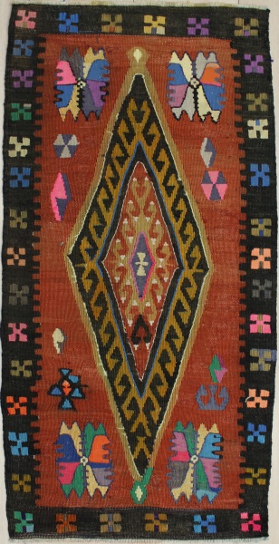 R6275 Turkish Flat Weave Kilim Rugs