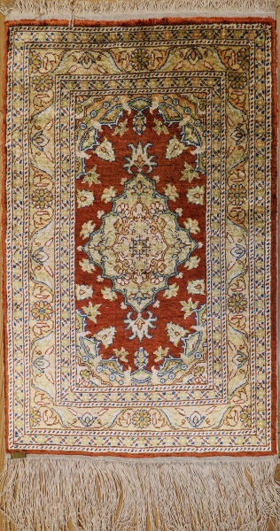 R7339 Turkish Kayseri Silk Rugs