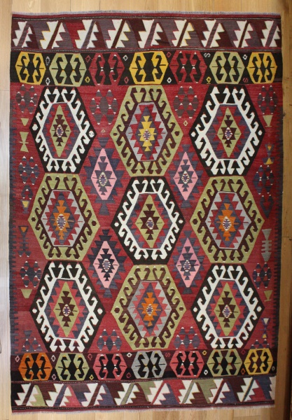 R8127 Turkish Kilim Rug