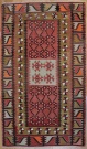 R5464 Antique Anatolian Kilim Rug