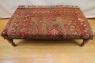 R4735 Antique Kilim Ottoman Stool Table