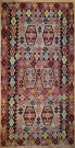 R7641 Antique Turkish Esme Kilim Rug