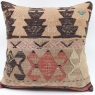 L671 Antique Turkish Kilim Cushion Cover