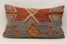 D271 Antique Turkish Kilim Pillow Cover