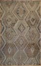 R5854 Antique Ushak Turkish Kilim Rug