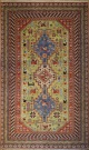 R7295 Handmade Caucasian Kazak Carpet