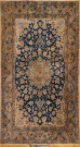 R9397 Isfahan Silk and Wool Persian Rug