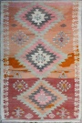 R6805 Beautiful Vintage Kelim Rug 