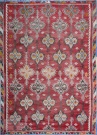 R7106 Kilim large wool rug