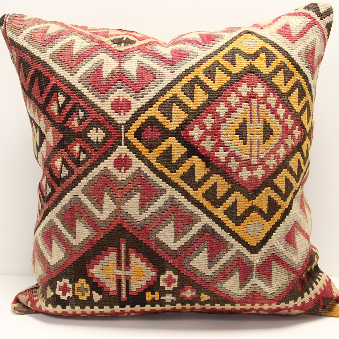 Anatolian kilim pillow cover , handmade kilim pillow cover , beautiful vintage kilim buying pillow cover